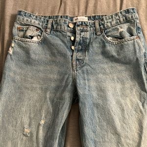 Zara Jeans, Ripped, Size 8
